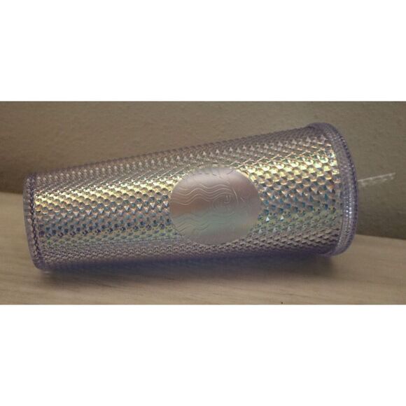 Starbucks "2023" Iridescent Bling Studded Venti Cold Tumbler - 24 oz - Picture 6 of 9